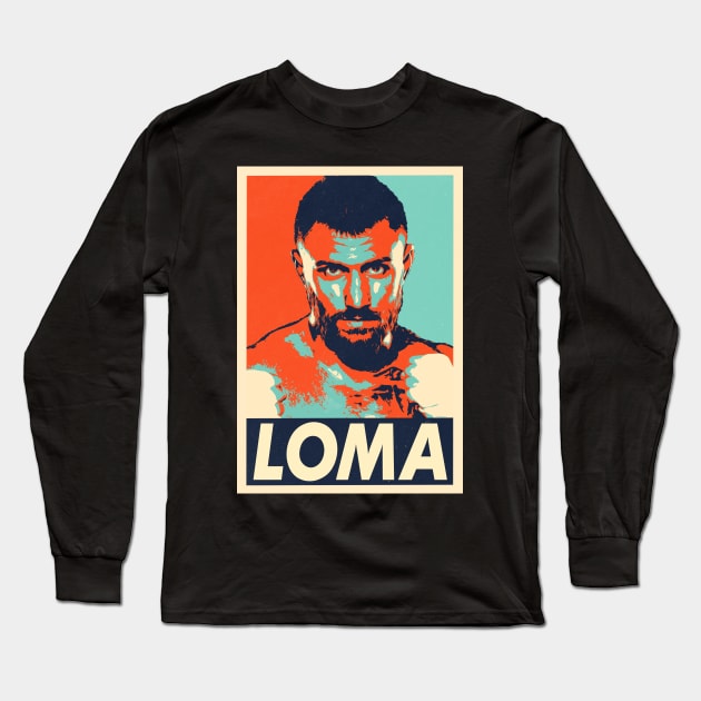 Team Lomachenko Long Sleeve T-Shirt by RichyTor